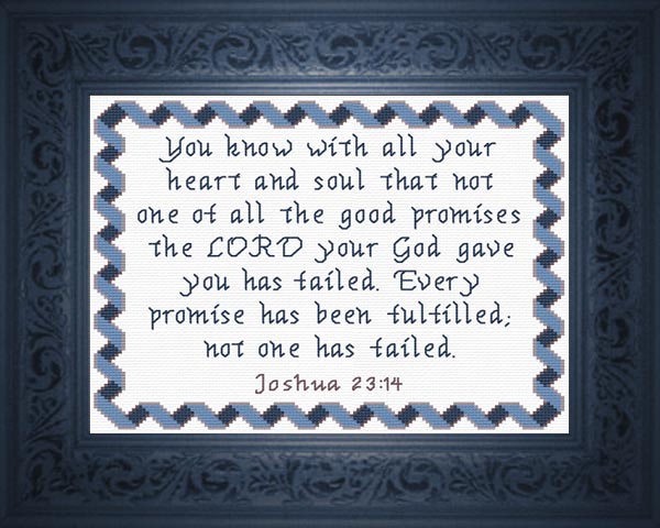 Every Promise Fulfilled - Joshua 23:14